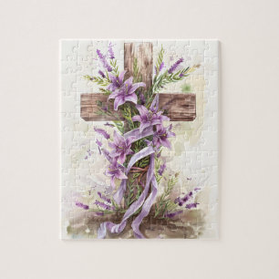 Osterkreuz Puzzle