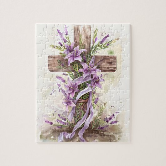 Osterkreuz Puzzle (Vertikal)