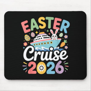 Osterkreuzfahrt 2026 Familie passend zum Osterhase Mousepad