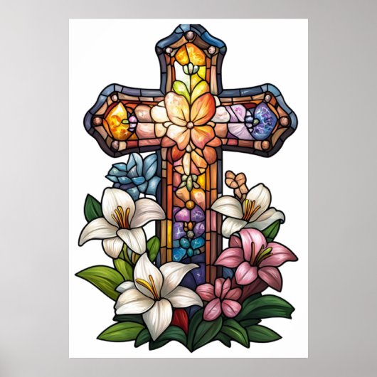 Osterkreuzplakat Poster (Vorne)