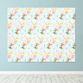 Osterkritter Canvas Print Leinwanddruck (Insitu (Holzboden))