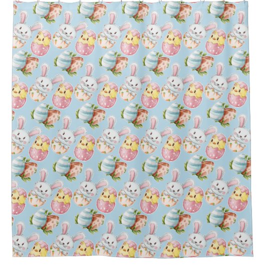 Osterkritter Duschvorhang (Vorderseite)