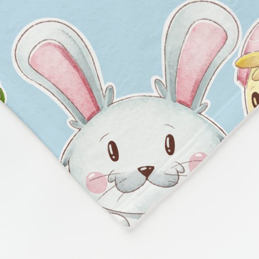 Osterkritter Fleece Blanket (Ecke)