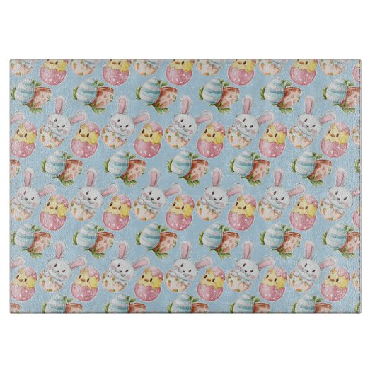 Osterkritter Glass Cutting Board Schneidebrett (Vorderseite)