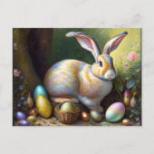 Osterkühner alter Stil Postkarte (Vorderseite)