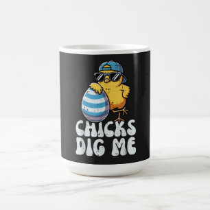 Osterküken finden mich süß Ei Kaffeetasse
