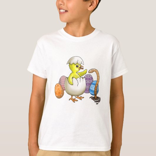 Osterküken geschlüpft T-Shirt (Vorderseite)