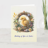 Osterküken Grapevine Karte (Vorderseite)