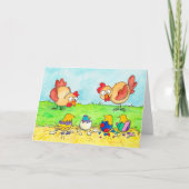 Osterküken Grußkarte von Nicole Janes Karte (Vorderseite)