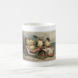 Osterküken im Vintage-Look Kaffeetasse