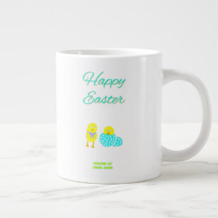 Osterküken Jumbo-Kaffeetasse Jumbo-Tasse