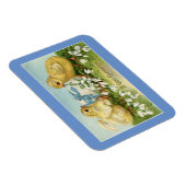 Osterküken mit Eiermagnet Magnet (Rechte Seite)