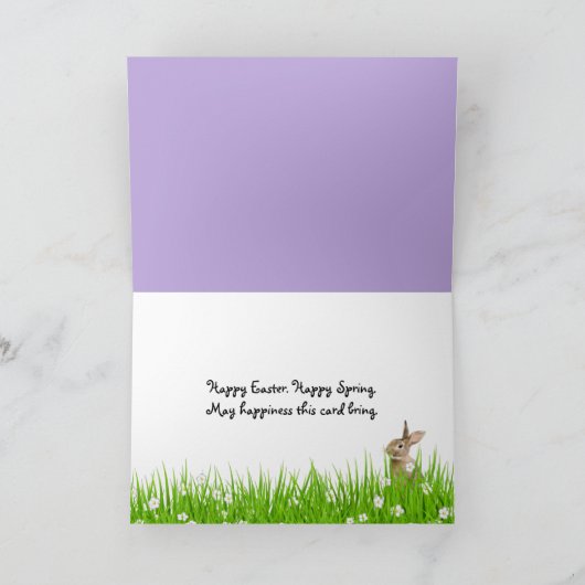 Osterküken mit Postfach Feiertagskarte (Innenseite)