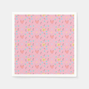 Osterküken und Eier Napkins Serviette