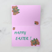 Osterkünstler Feiertagskarte (Innenseite)