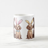 Osterlabrador Retriever Hunde Sonnige Ohren Kaffeetasse (Mittel)