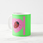 Osterladybug Kaffeetasse (Vorderseite Links)