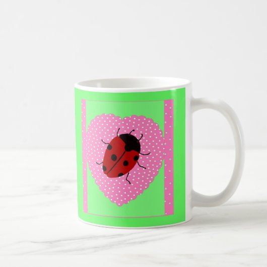 Osterladybug Kaffeetasse (Rechts)