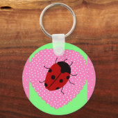 Osterladybug Schlüsselanhänger (Vorderseite)