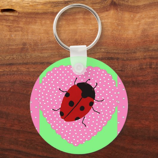 Osterladybug Schlüsselanhänger (Vorderseite)
