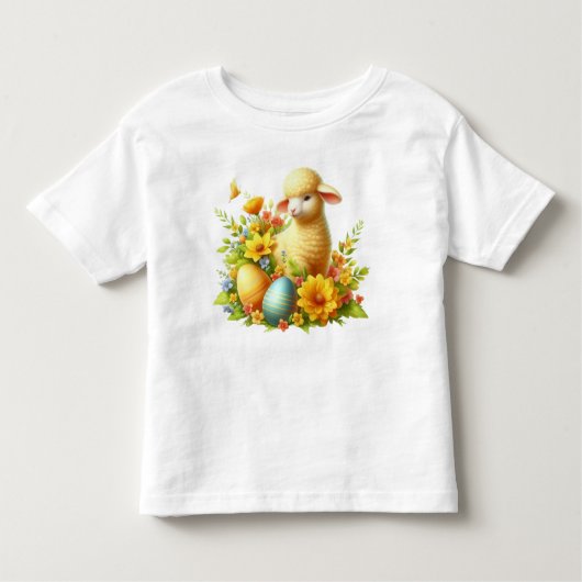 Osterlamm Kleinkind T-shirt (Vorderseite)