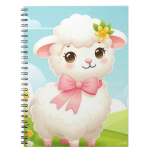 Osterlamm Notizblock