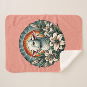 Osterlamm Sherpadecke (Vorderseite (Horizontal))