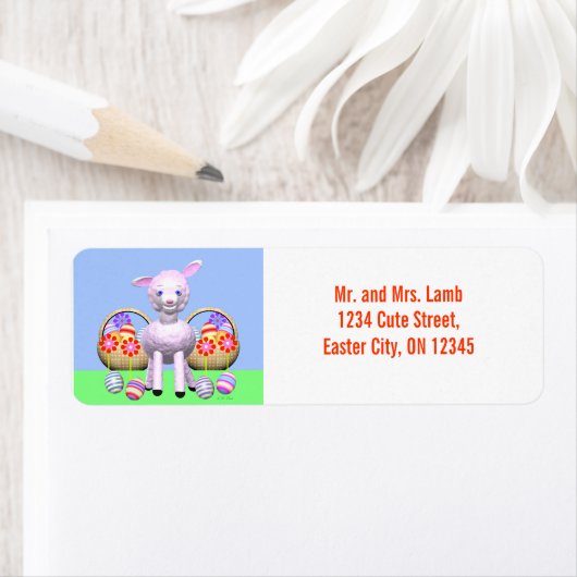 Osterlamm und -körbe (Insitu)