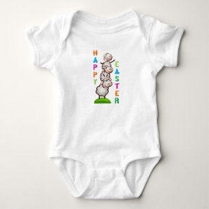 Osterlämmer Baby Strampler