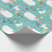 Osterlämmer Geschenkpapier (Ecke)
