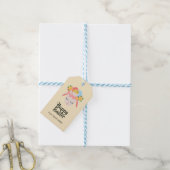 Osterlämmerchen Geschenkanhänger (Mit Garn)