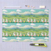 Osterlandschaft Seidenpapier (Handwerk)