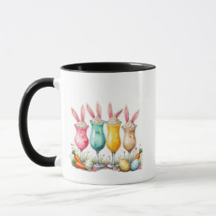 Osterlatte Gläser aus Latte mit sonnigen Ohren Tasse
