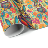 Osterlebnis - Hasenpapier Geschenkpapier (Rolleneckpunkt)