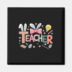 Osterlehrer-Häschen Lustiger Oster-Shirt für Lehre Magnet