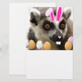 Osterlemur Briefpapier (Vorne/Hinten)