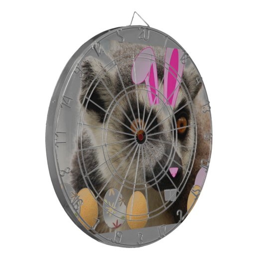 Osterlemur Dartscheibe (Vorderseite Links)