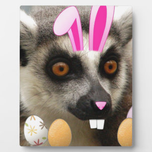 Osterlemur Fotoplatte