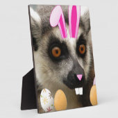 Osterlemur Fotoplatte (Seite)
