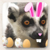 Osterlemur Getränkeuntersetzer (Vorderseite)