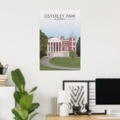 Osterley Park London Reiseplakat Poster (Heimbüro)