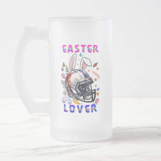 Osterliebhaber Mattglas Bierglas (Links)
