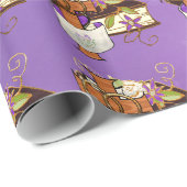 OsterLila Geschenkpapier (Rolleneckpunkt)