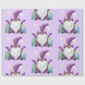 OsterLila Gnome Geschenkpapier (Flach)