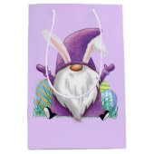 OsterLila Gnome Mittlere Geschenktüte (Vorderseite)