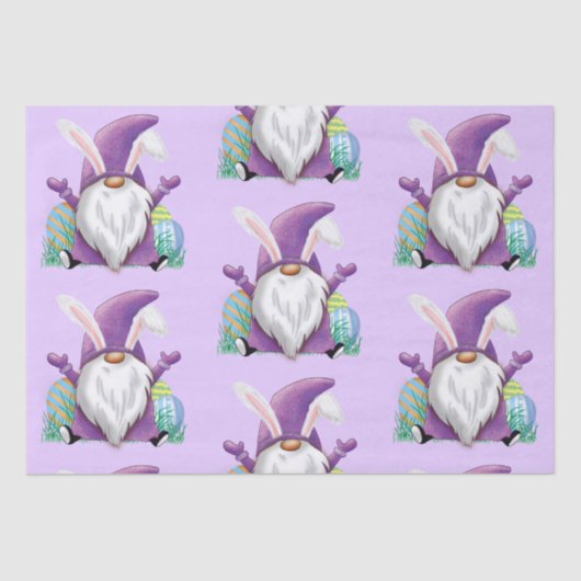 OsterLila Gnome Seidenpapier (Vorderseite)