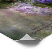 Osterlilacs Art Poster/Print Poster (Ecke)
