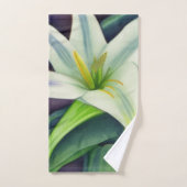 Osterlilie Badhandtuch Set (Handtuch)