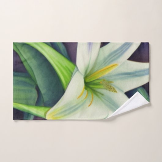 Osterlilie Badhandtuch Set (Handtuch)