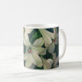 Osterlilie-Blume, Vintage Osterlilien Kaffeetasse (VorderseiteRechts)
